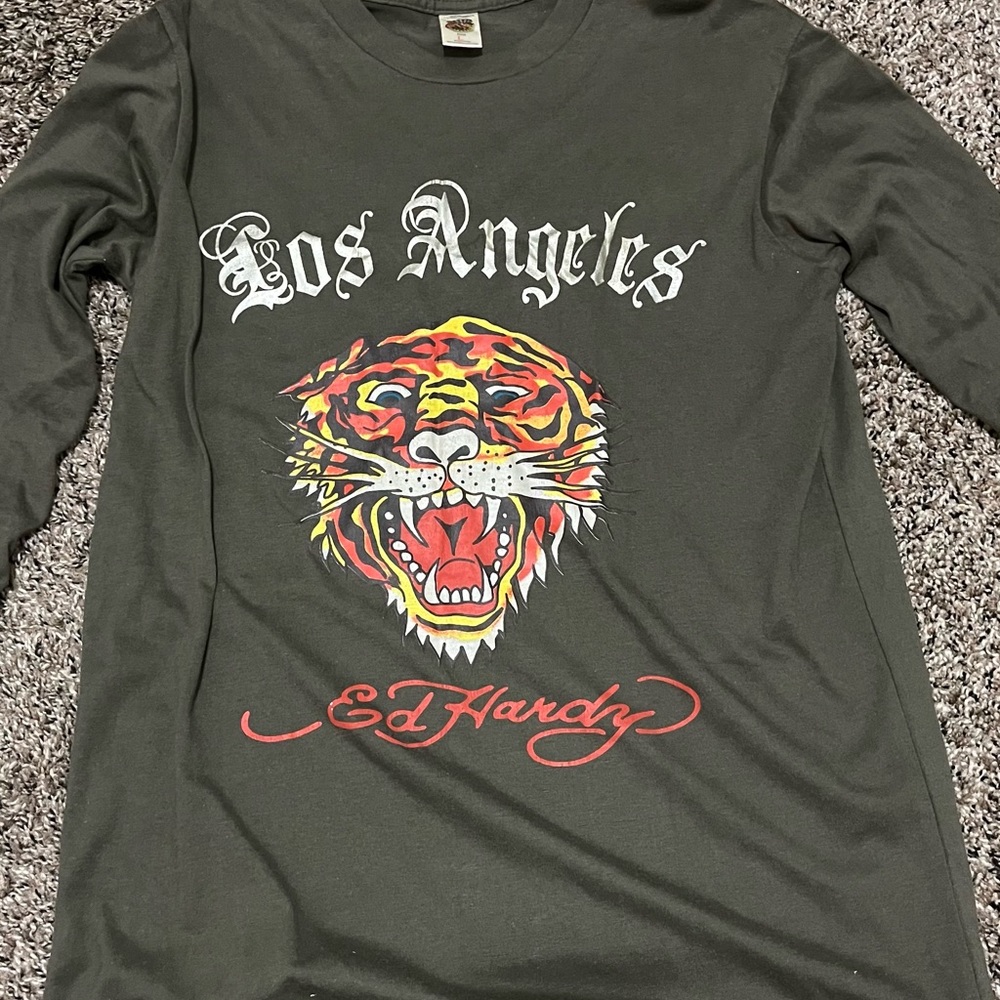 Ed hardy Los Angeles long sleeve t-shirt